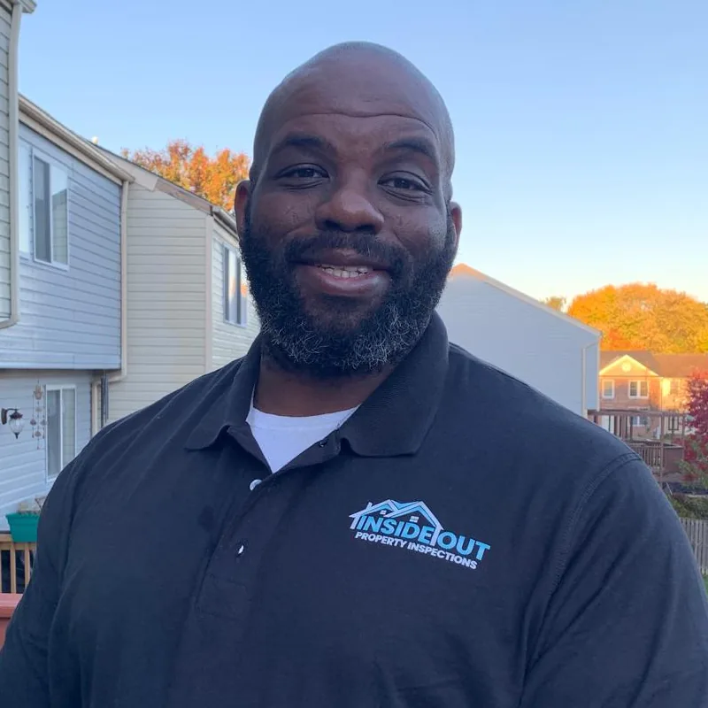 Gary Anjorin, licensed home inspector and owner of InsideOut Property Inspections in Waldorf, MD